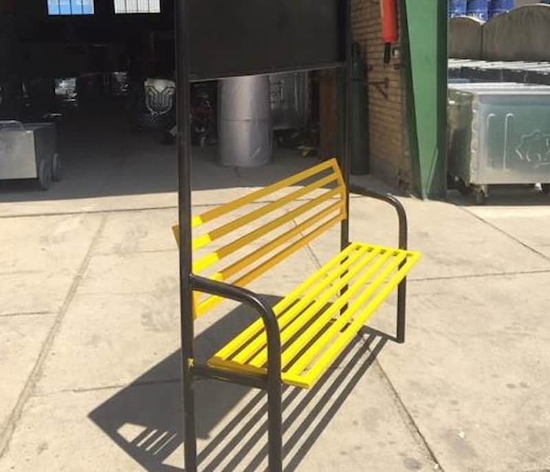 تصویر 3 از خرید و قیمت نیمکت شهری سایه بان دار + فروش عمده